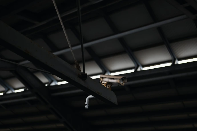 warehouse security camera system installation