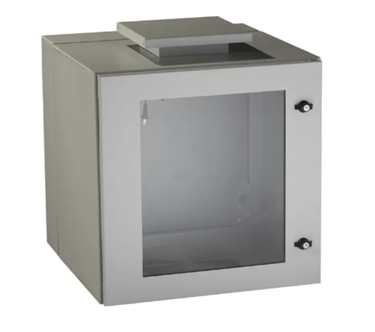 Industrial Wall Mount Network Cabinet 12U (NEMA 12, Ventilated)